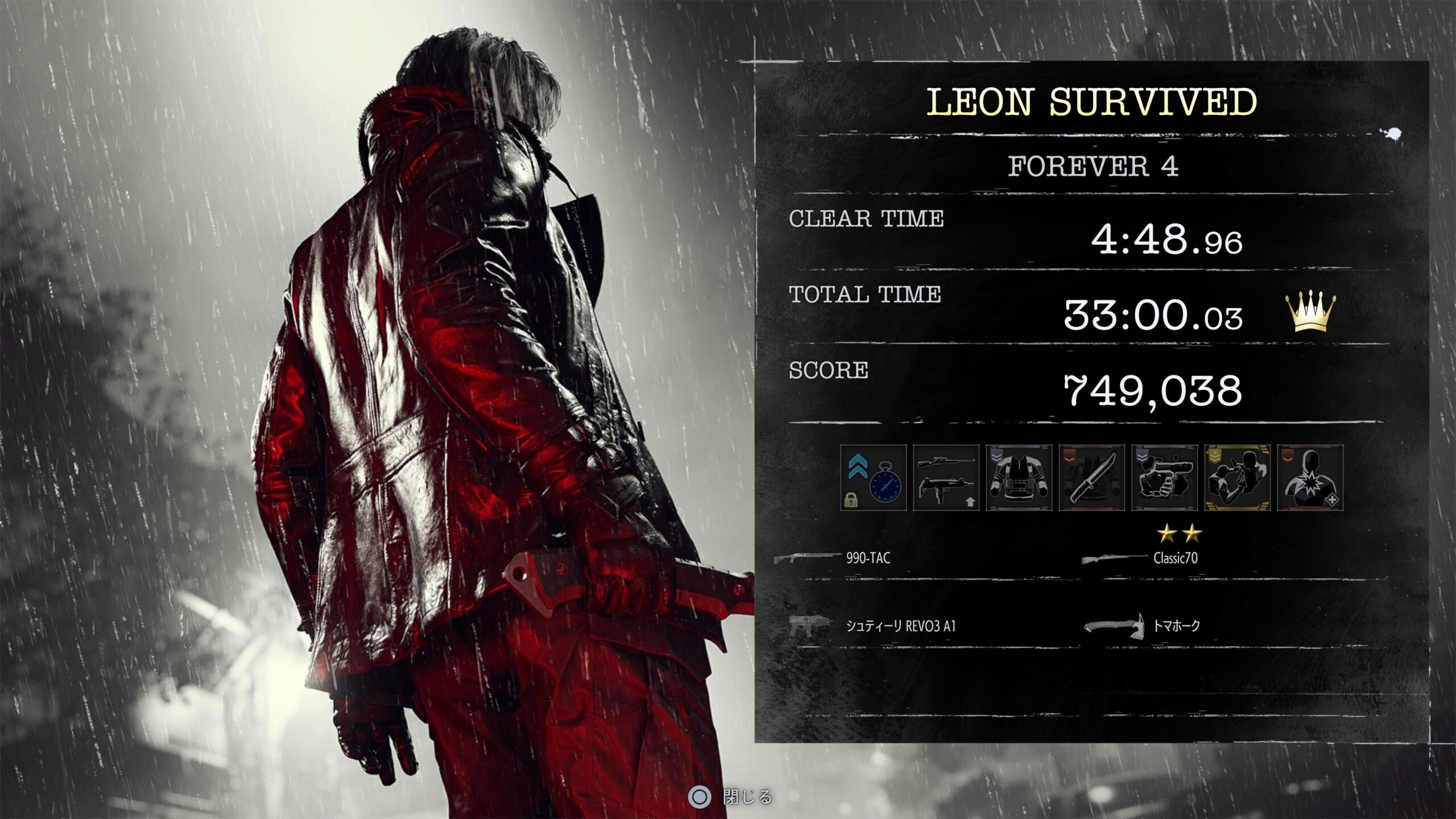 LEON MUST DIE FOREVERのアイキャッチ画像